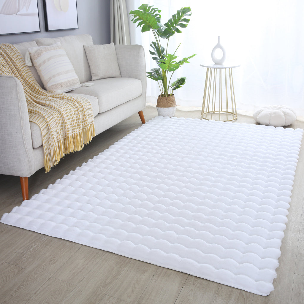 Ambiance 5110 White Waschbarer Teppich
