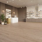 Dornova Eiche Perfekt Tannin Klebevinyl – Raumbeispiel 1