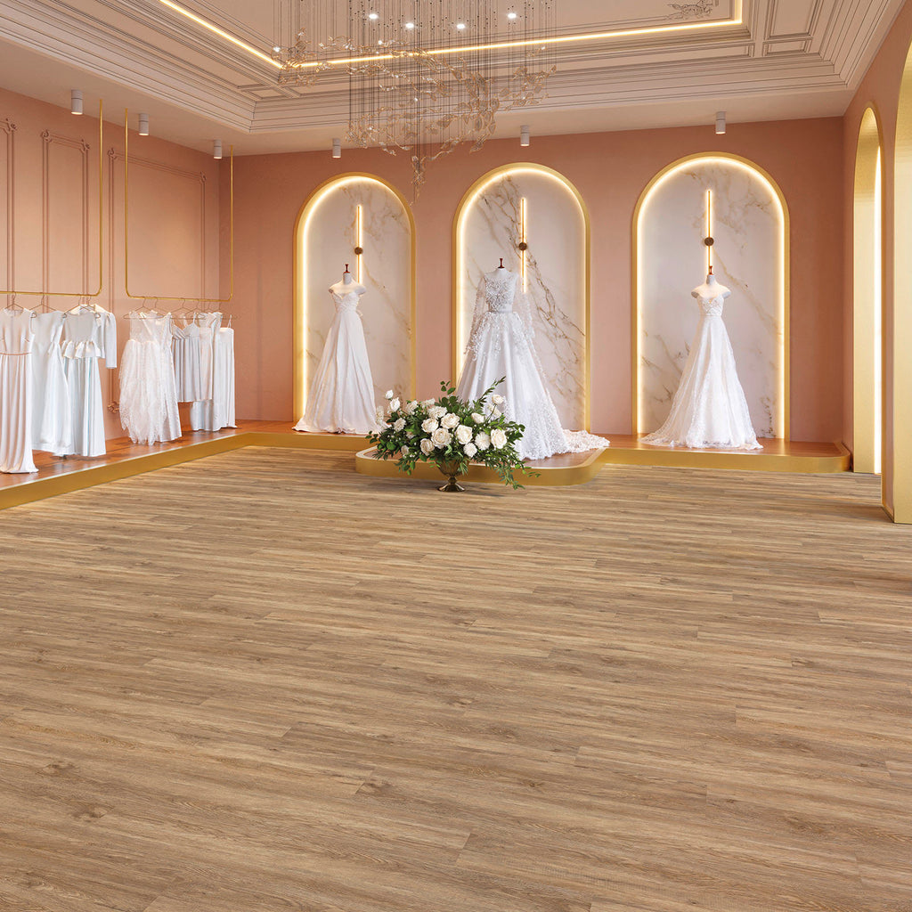 Dornova Eiche Imperial Klebevinyl – Raumbeispiel 1