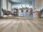 Dornova Eiche Rauchig Klebevinyl – Raumbeispiel 2