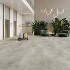 Dornova Beton Fleckig Klebevinyl – Raumbeispiel 1