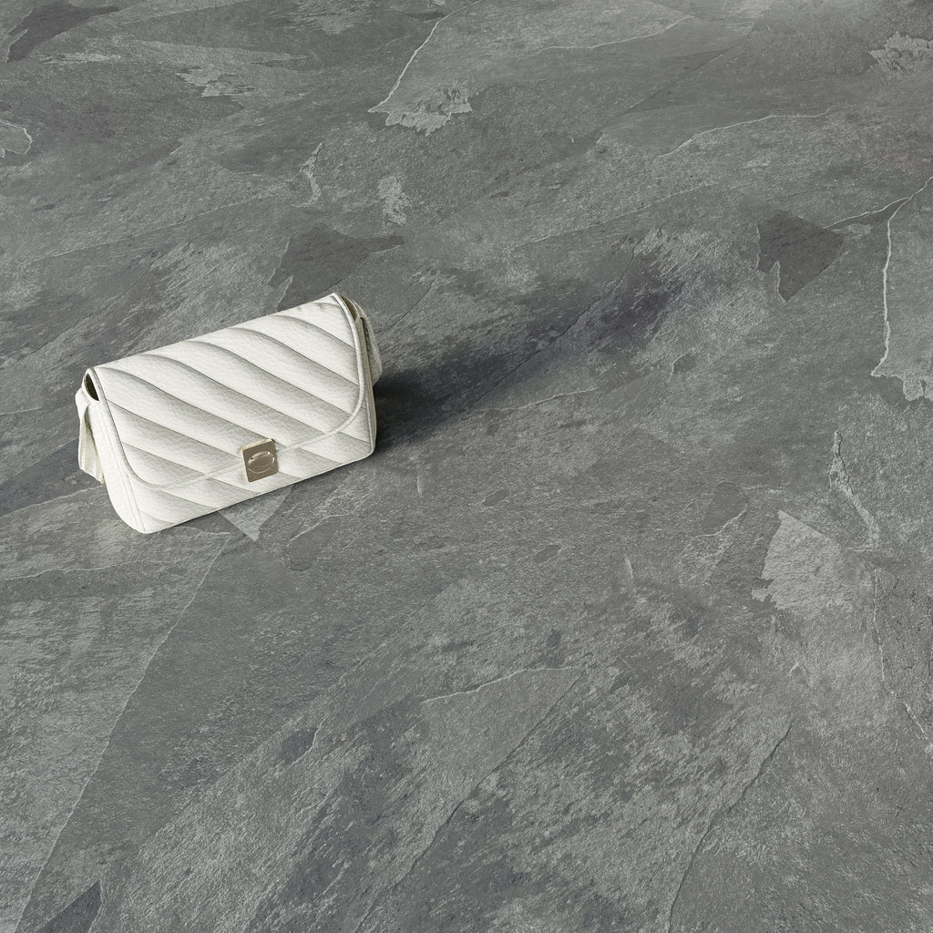 Alvora Graphit Grau Klebevinyl – Detailansicht 1