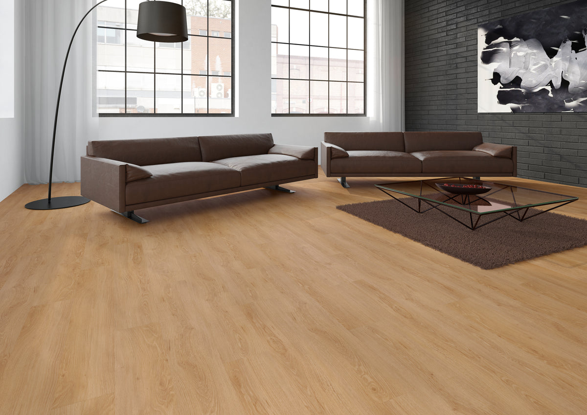 Solenta Eiche Frisch Klebevinyl – Raumbeispiel 1