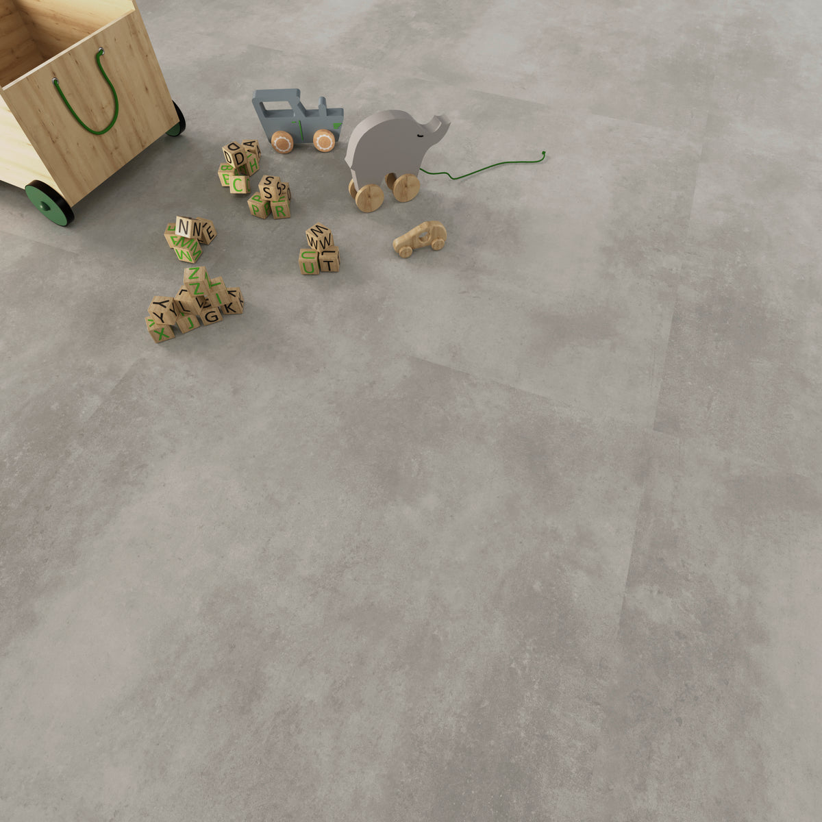 Bergen Beton Hellgrau Klickvinyl – Detailansicht 1