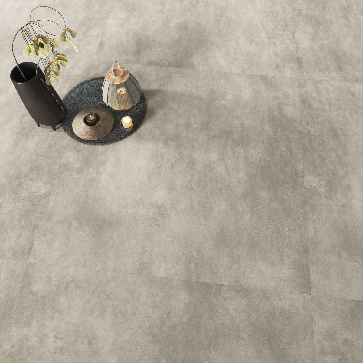Bergen Beton Patchwork Klickvinyl – Detailansicht 1