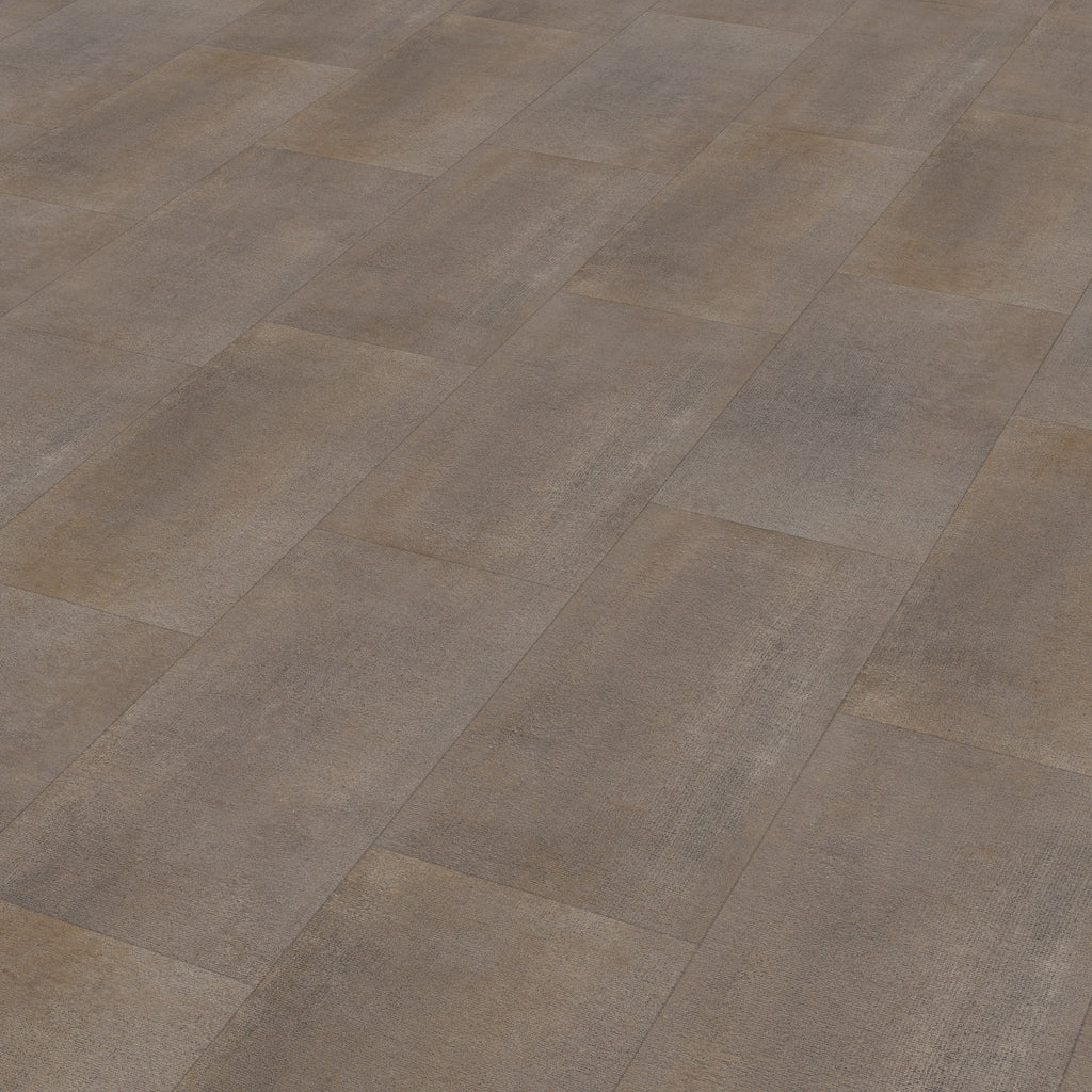 JAB Anstoetz Linen Brown Klebevinyl – Raumbeispiel