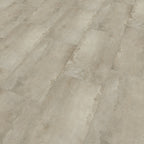 JAB Anstoetz Used Concrete Creme Klebevinyl – Raumbeispiel