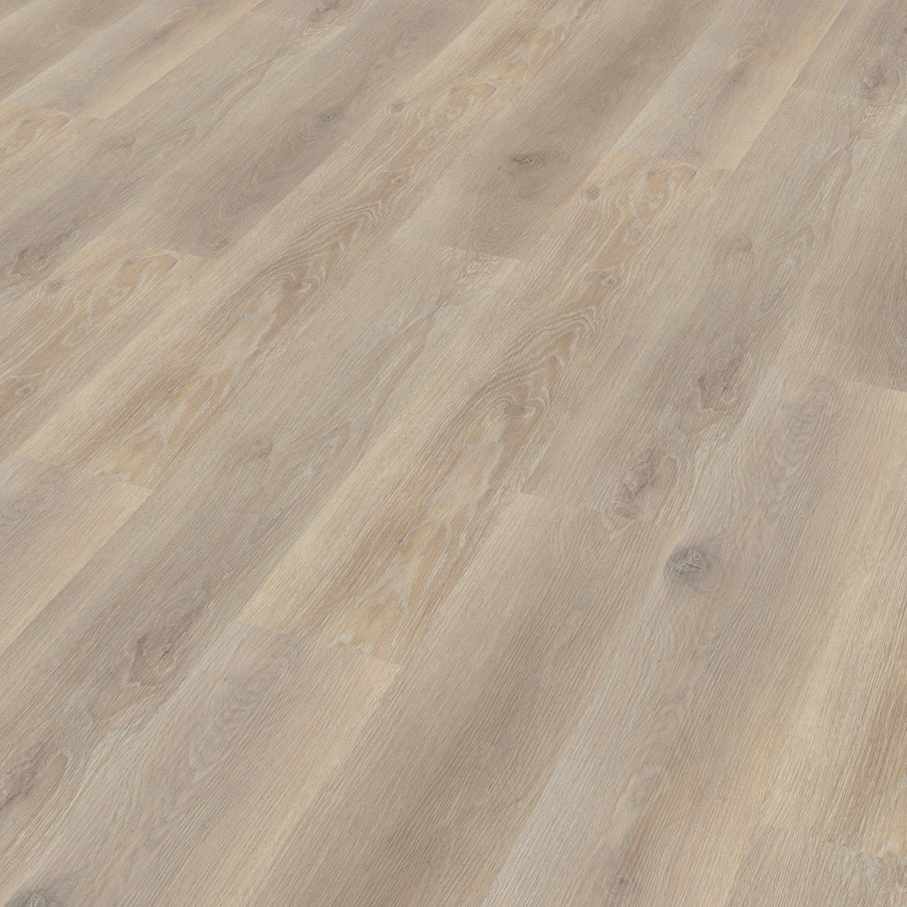 JAB Anstoetz Chalked Oak Grey Klickvinyl – Raumbeispiel