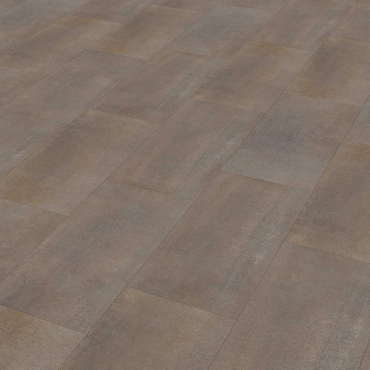 JAB Anstoetz Linen Brown Klickvinyl – Raumbeispiel