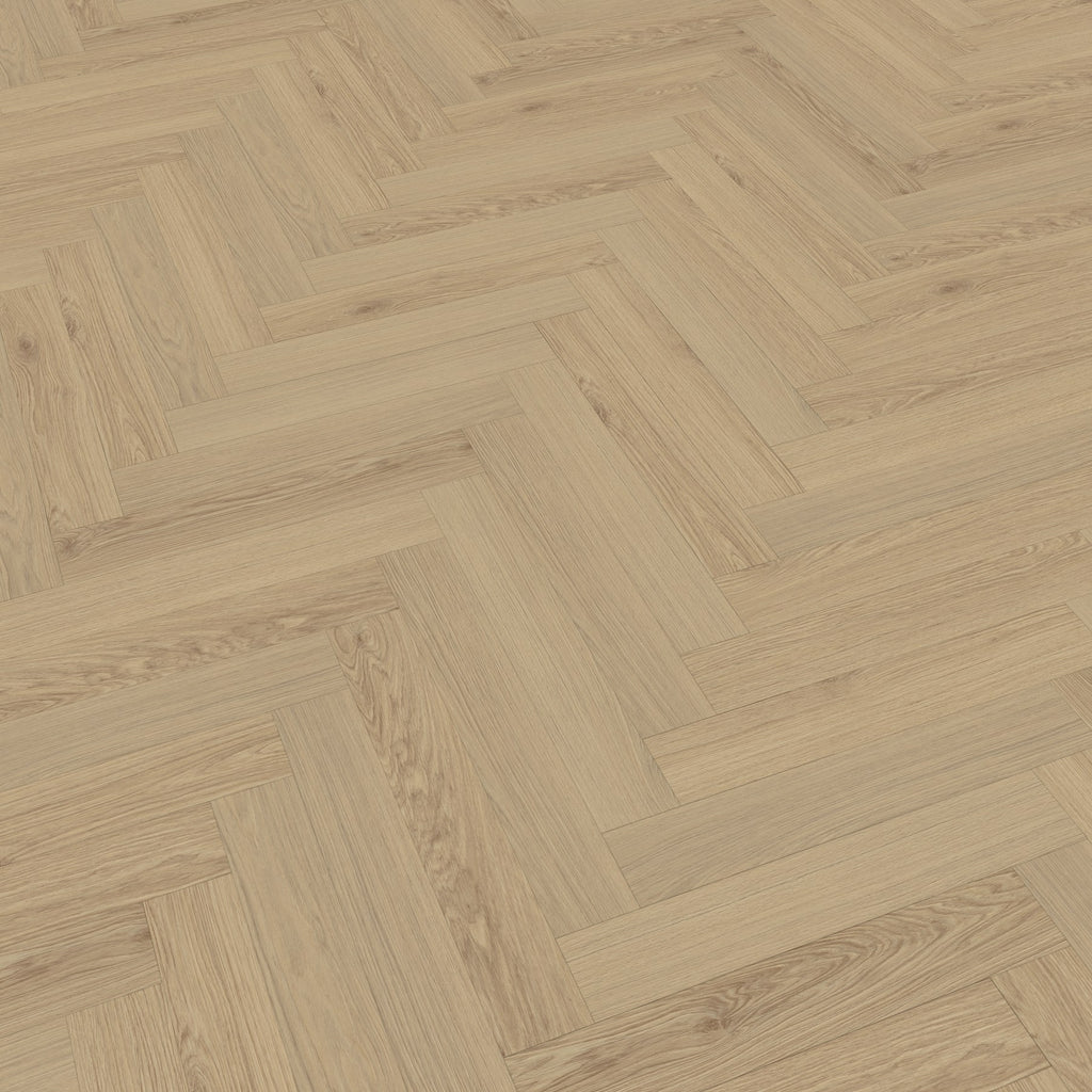 JAB Anstoetz Kent Oak Herringbone   õ Klickvinyl – Raumbeispiel