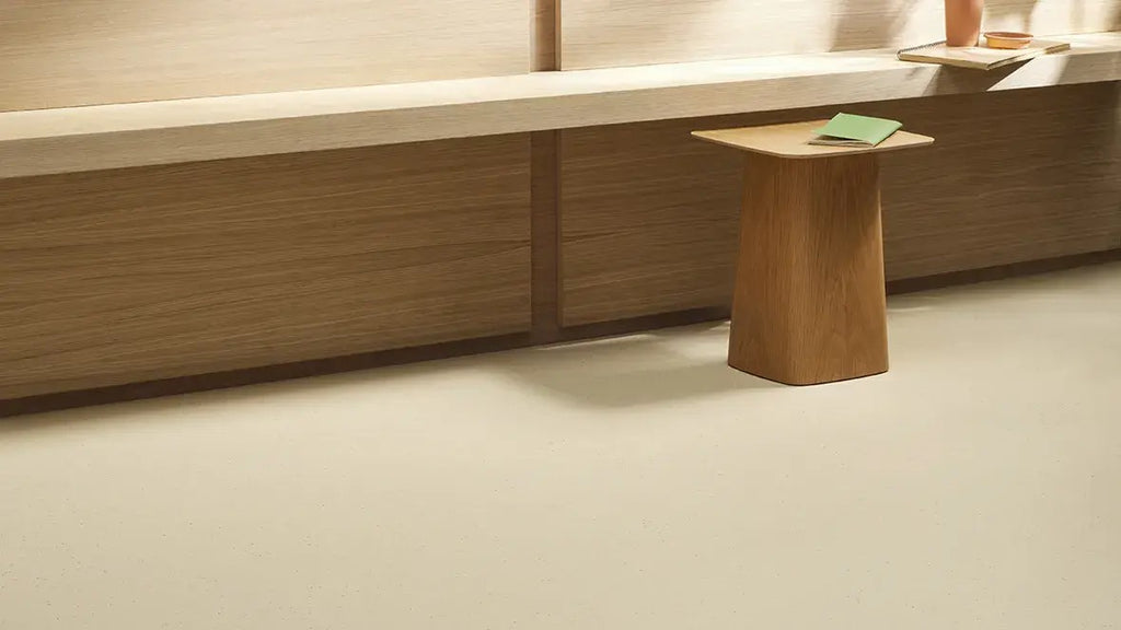 Kaneo Linoleumboden 200cm | Farbe: Sand Hell | Raumbild 3 (Beispielbild, Farbe kann abweichen)