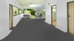 Pirelano PVC-Boden homogen 200cm | Farbe: Dunkelgrau | Raumbild 1 (Beispielbild, Farbe kann abweichen)