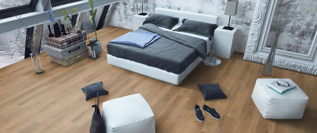 Eichenhain – Design-Klebevinyl als Einzelplanken