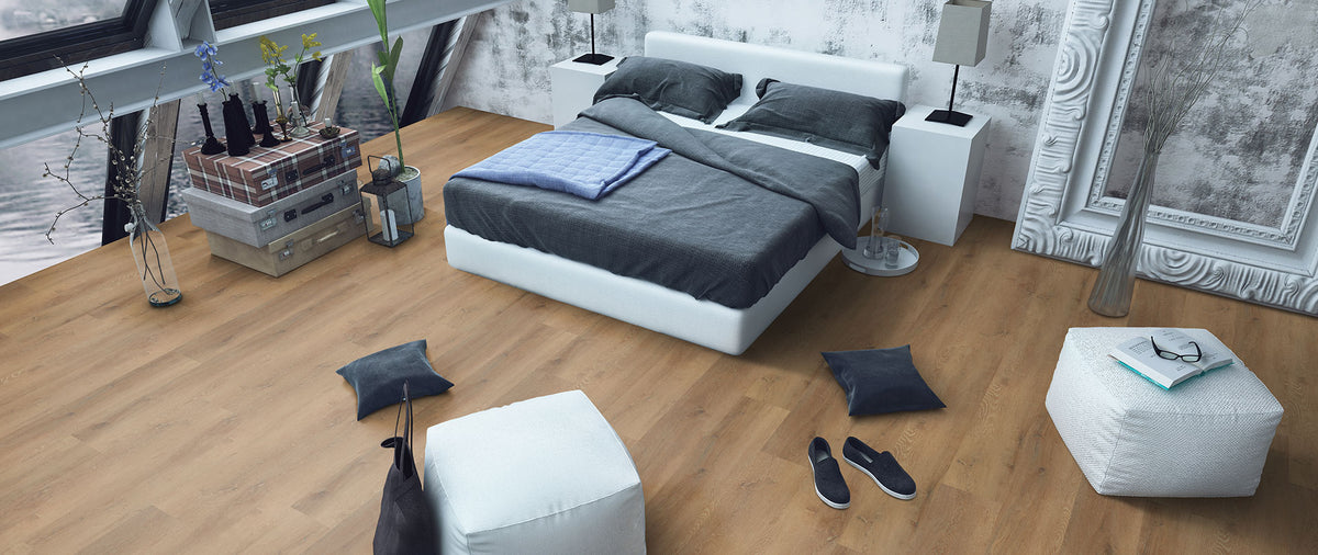 Eichenhain – Design-Klebevinyl als Einzelplanken