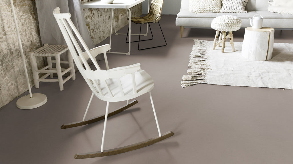 Kaneo Linoleumboden 200cm | Farbe: Taupe | Raumbild 3 (Beispielbild, Farbe kann abweichen)