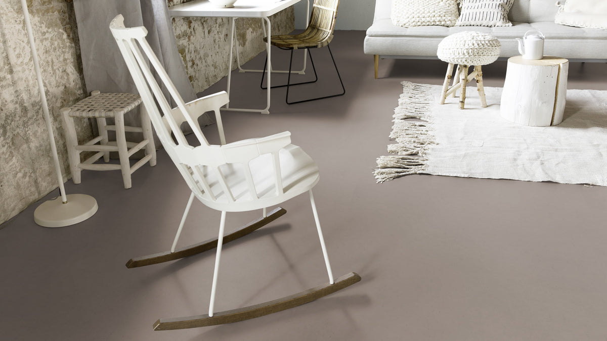 Kaneo Linoleumboden 200cm | Farbe: Taupe | Raumbild 3 (Beispielbild, Farbe kann abweichen)