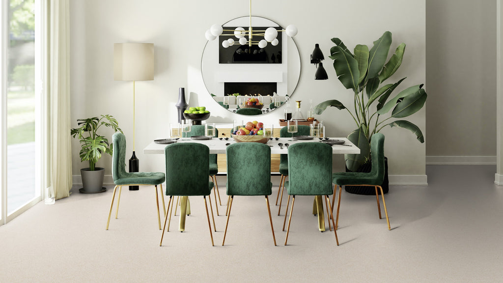 Lisvento R10 PVC-Boden homogen 200cm | Farbe: Creme | Raumbild 2 (Beispielbild, Farbe kann abweichen)