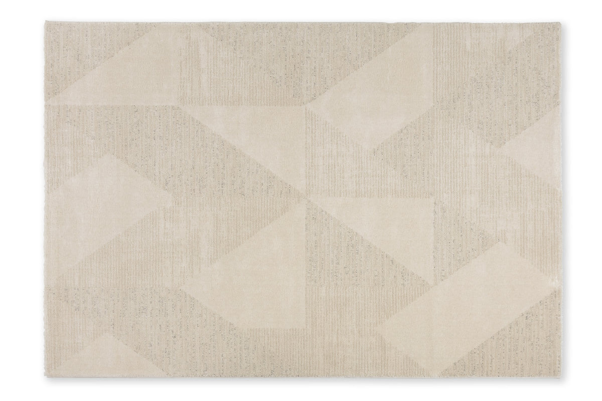 Abstria Wohnteppich, Creme, Draufsicht
