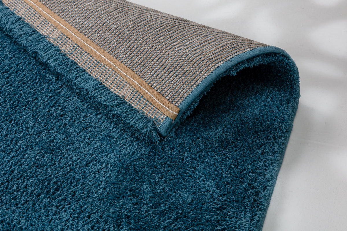 Amberly Wohnteppich, Blau, Detail