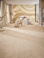 Ambrosia Teppichboden | Farbe: Sand (524) | Raumbild 2