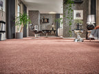 Armonia Teppichboden | Farbe: Rostbraun (018) | Raumbild 1