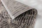Aurelia Wohnteppich, Schwarz/Gold, Detail 2