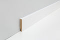 Belmora Sockelleiste eckig 12x58mm | Farbe: Weiß | Produktbild