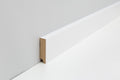 Belmora Sockelleiste eckig 16x58mm | Farbe: Weiß | Produktbild