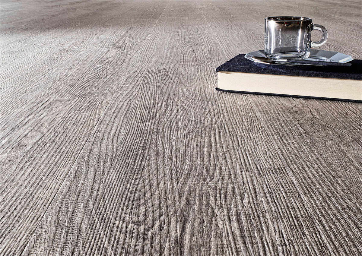 Solenta Eiche Alt Grau Klebevinyl – Detailansicht 2