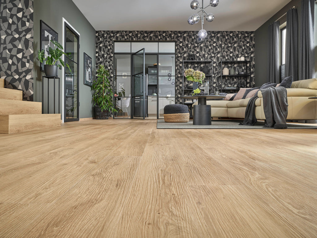 Solenta Eiche Frisch Klebevinyl – Raumbeispiel 2