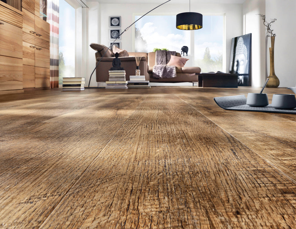 Dornova Eiche Wild Klebevinyl – Raumbeispiel 2