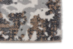 Brunella Wohnteppich, Braun/Grau, Detail 2