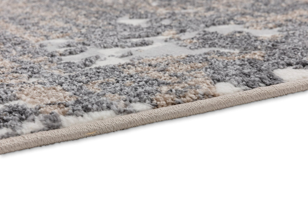 Brunella Wohnteppich, Braun/Grau, Detail 3