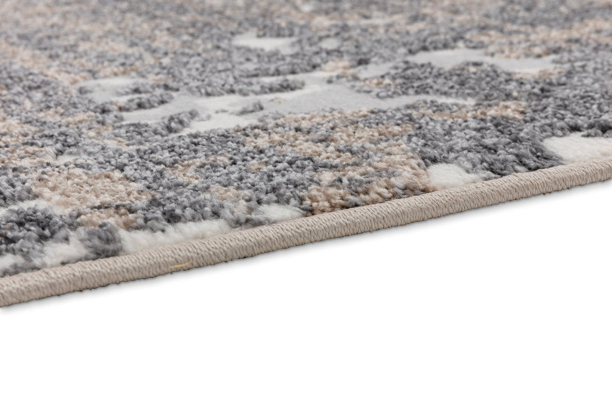 Brunella Wohnteppich, Braun/Grau, Detail 3