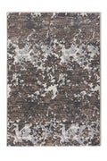 Brunella Wohnteppich, Braun/Grau, Draufsicht