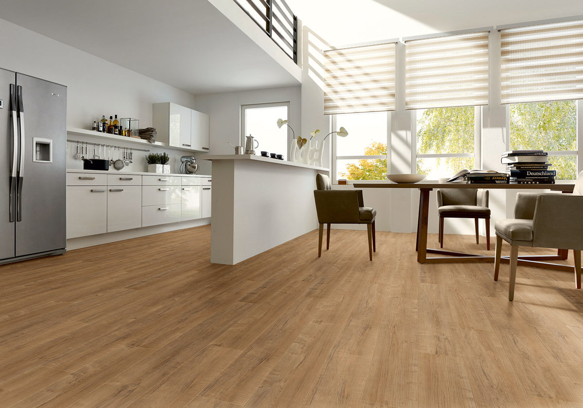 Camverino Apfel Natur Klickvinyl – Raumbeispiel (Farbe kann abweichen)