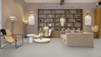 Coloria Linoleumboden 200cm | Farbe: Grau Hell | Raumbild 3 (Beispielbild, Farbe kann abweichen)