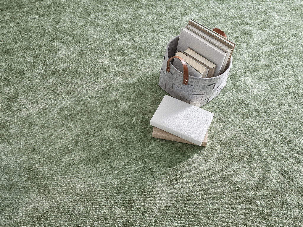 Coralia Teppichboden | Farbe: Grün Dunkel | Detailansicht 5