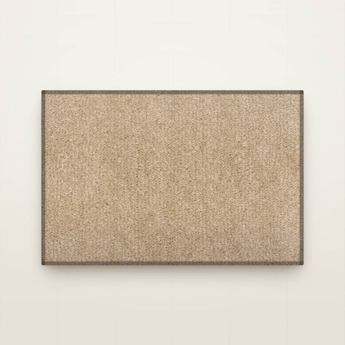 Corina Teppich nach Maß, gekettelt, Beige Mittel Heller (033)