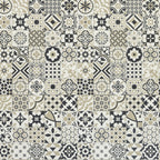 Corvana Zementfliese Beige – Vinylboden von der Rolle
