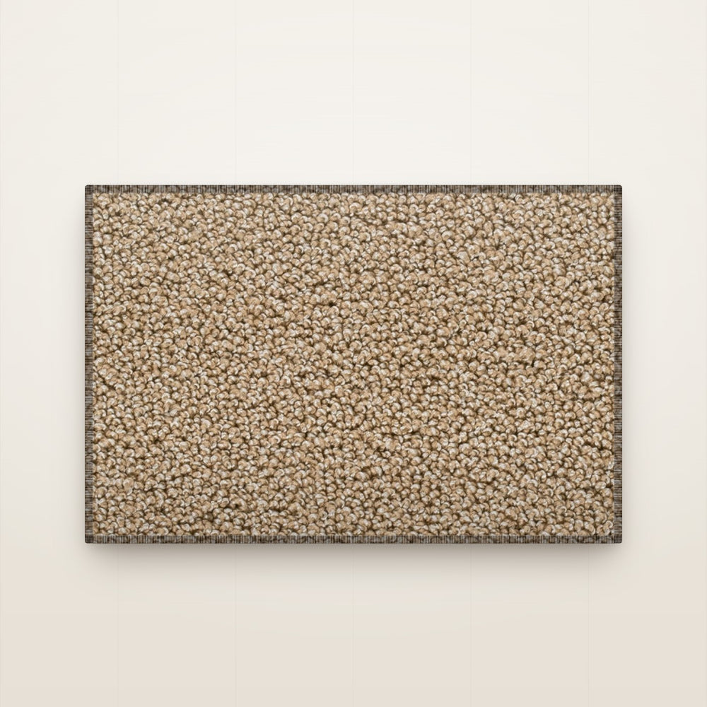 Corvella Teppich nach Maß, Beige Mittel Dunkler