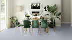 Lisvento R10 PVC-Boden homogen 200cm | Farbe: Mintgrau | Raumbild 2 (Beispielbild, Farbe kann abweichen)