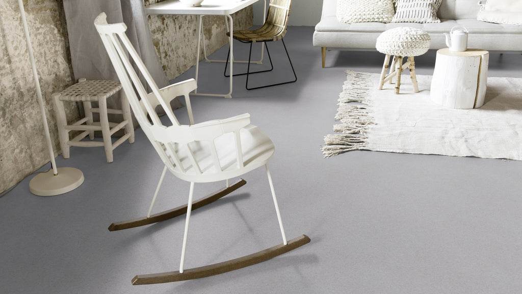 Nuvorino PVC-Boden homogen 200cm | Farbe: Dunkelgrau | Raumbild 3 (Beispielbild, Farbe kann abweichen)