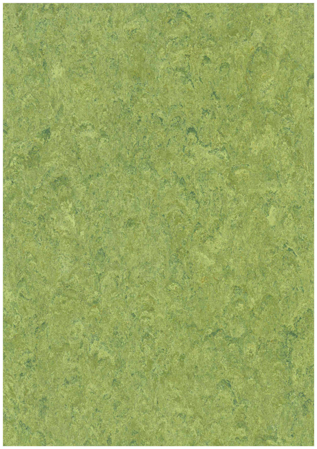 Elastium Linoleumboden 200cm | Farbe: Grün Gelb | Farbansicht