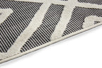 Ethelia Wohnteppich, Grau/Weiß, Detail 4