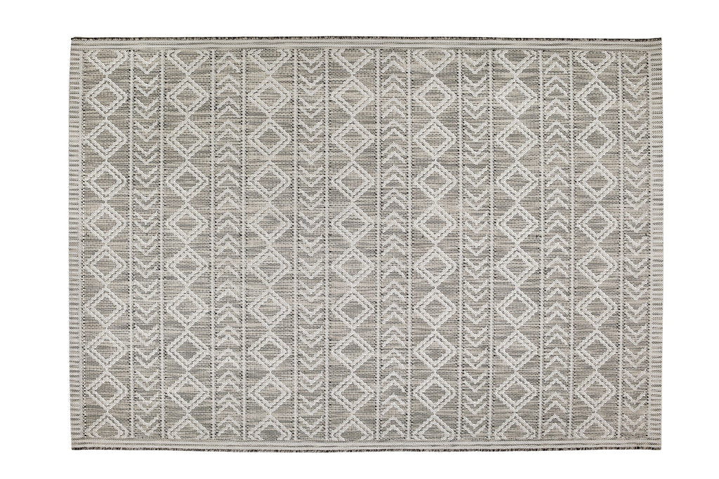 Ethnara Wohnteppich, Beige, Draufsicht