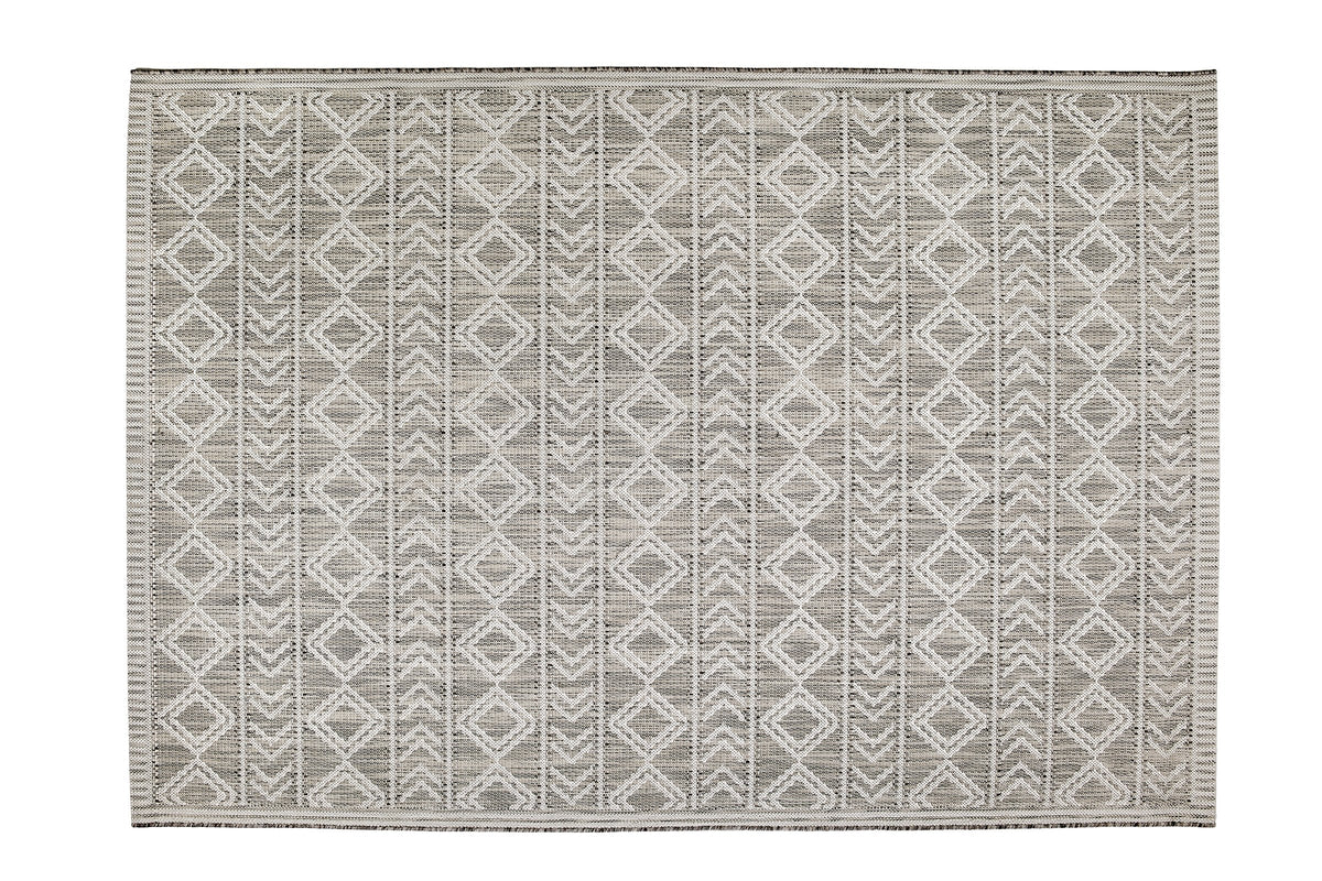 Ethnara Wohnteppich, Beige, Draufsicht