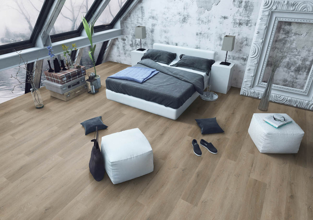 Falvereso Eiche Natur Klebevinyl – Raumbeispiel 1