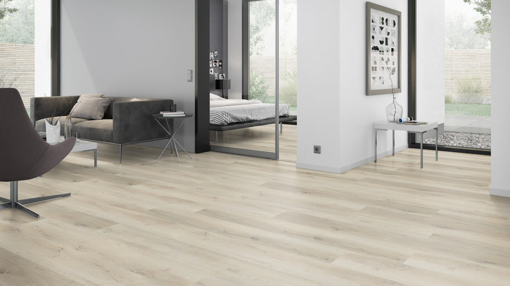 Falvereso Eiche Weißbeige Klebevinyl – Raumbeispiel 5