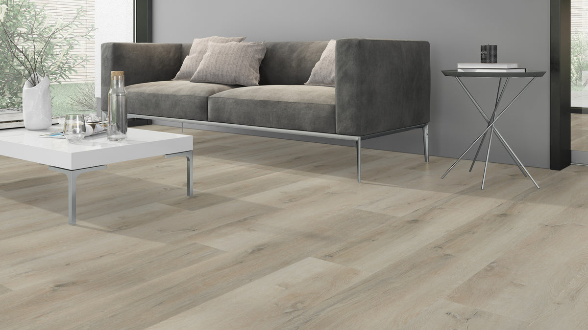 Falvereso Eiche Weißbeige Klebevinyl – Raumbeispiel 6